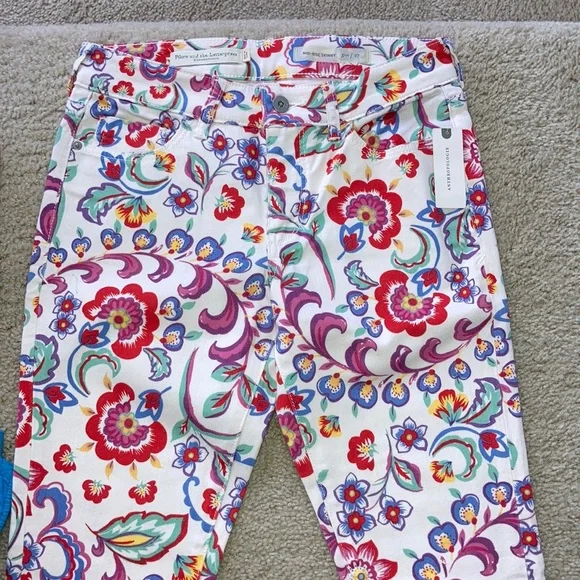 Anthropologie Pilcro Mid Rise Skinny Ankle Jeans - Picture 3 of 7